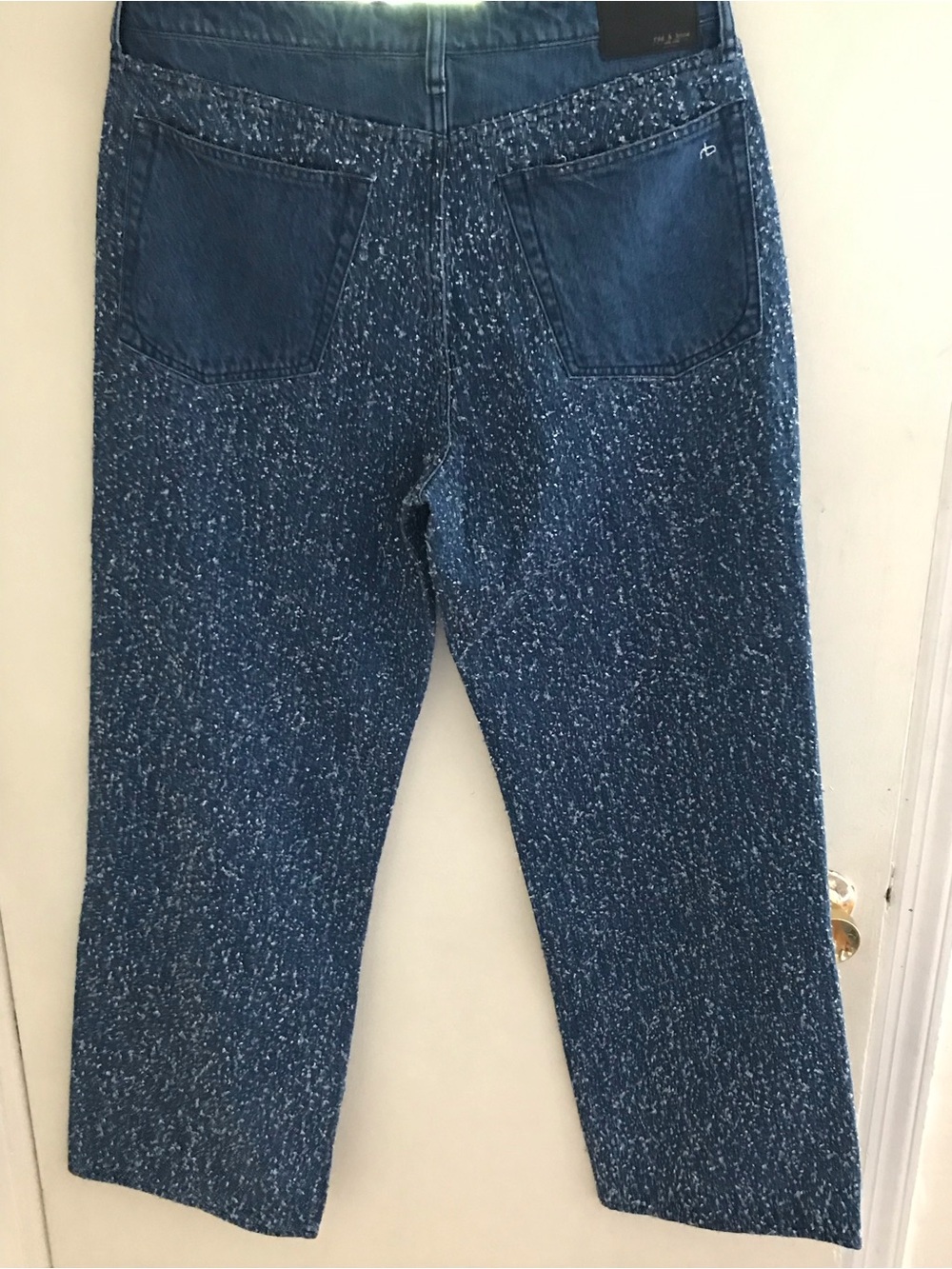 rag & bone dark blue denim jeans